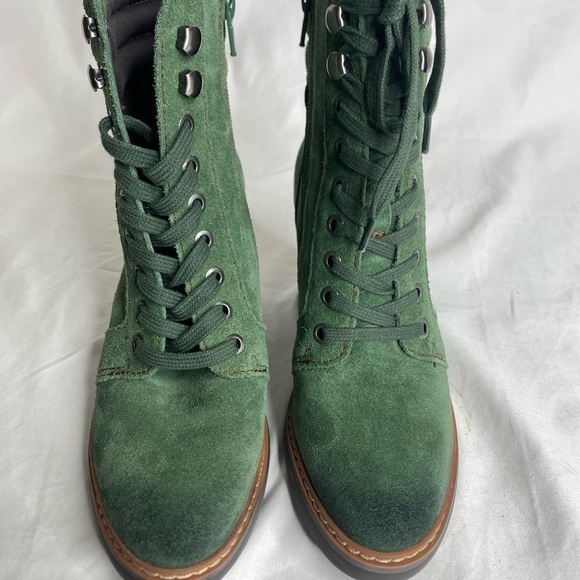 Naturalizer Women's Callie2 Spruce Green Lace Up Ankle Boot Size 5M - Picture 7 of 11